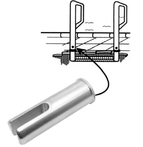 handrail stabalizing plug