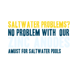 eliminate salt water problems with zinc anodes